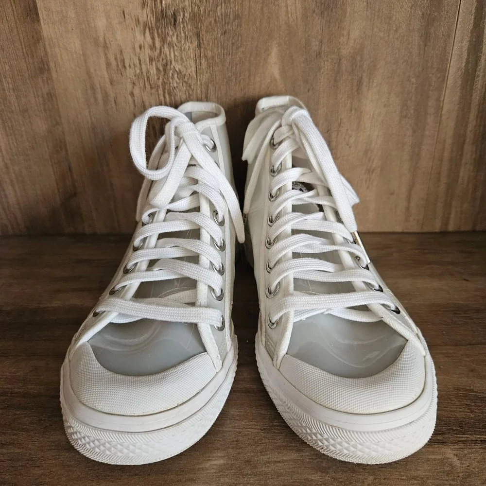 Adidas Nizza High Clear Jelly Sneaker White Womens 7